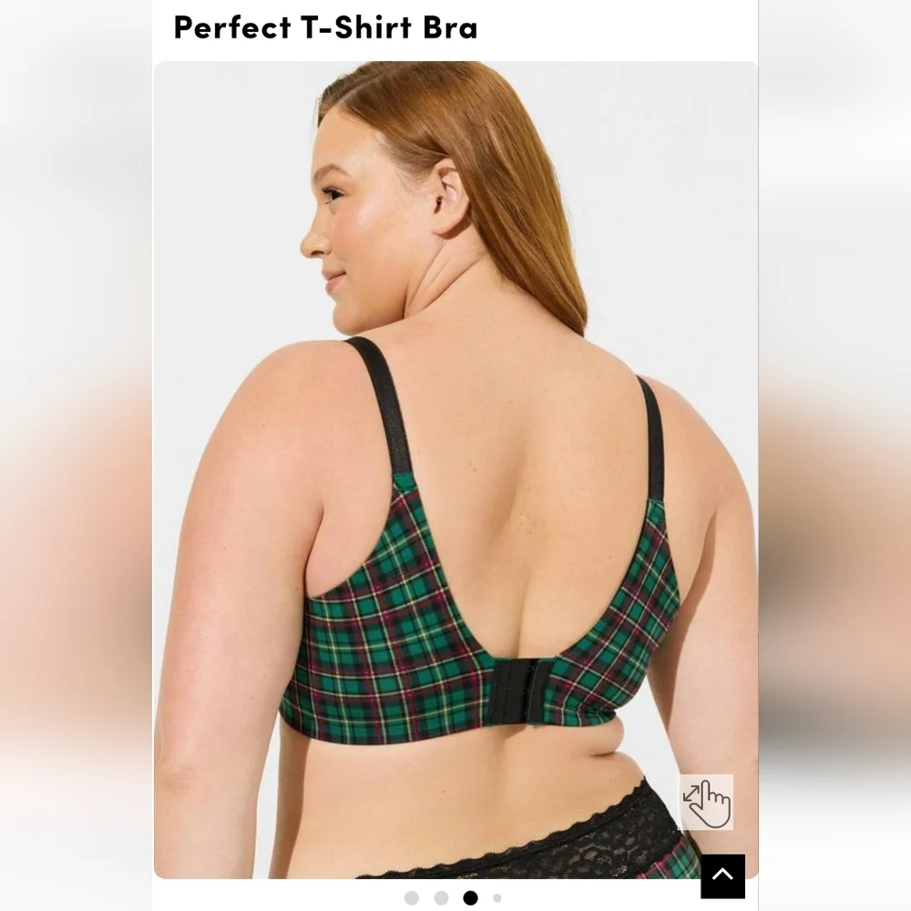 Torrid NWT T-shirt lightly lined 360 back smoothing bra 38DDD - Picture 2 of 11